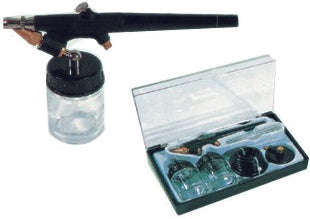 Aircraft Air Brush Kit With 2 Bowls And Hose - DEFAULT TITLE