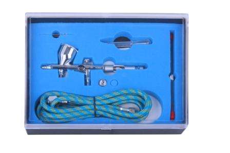 Aircraft Air Brush Kit 0.25 0.3Mm Nozzles With 1.8M Airhose - DEFAULT TITLE