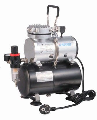 Aircraft Compressor For Airbrushing 1 Cylinder On A 3L Tank (As189) - DEFAULT TITLE