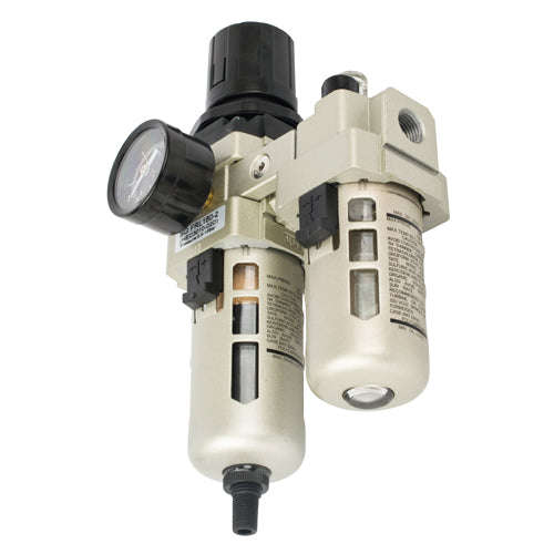 Aircraft Filter / Regulator / Lubricator 1/4' With Auto Drain (Hec3010-02D) - DEFAULT TITLE