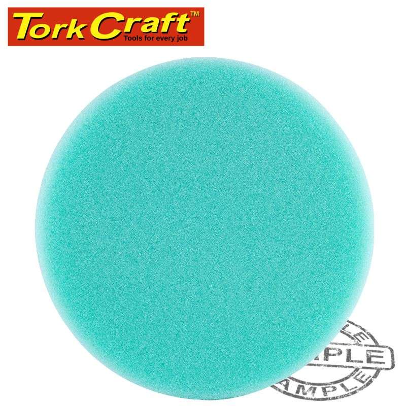 Tork Craft Foam Pad Hook And Loop Green Sponge 150Mm 6' Light Finishing - DEFAULT TITLE