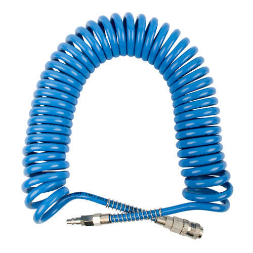 GAV Spiral Polyp Hose 6.5Mmx10Mmx12M With Quick Couplers Bx15Pu12-6,5 - DEFAULT TITLE
