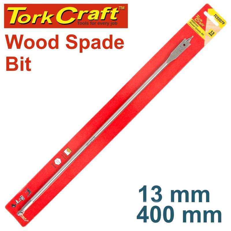 Tork Craft Spade Bit 13Mm X 400Mm - DEFAULT TITLE