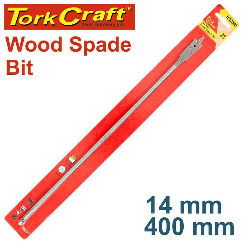 Tork Craft Spade Bit 14Mm X 400Mm - DEFAULT TITLE