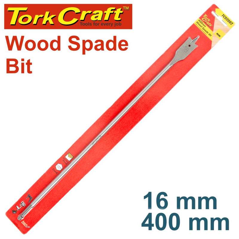 Tork Craft Spade Bit 16Mm X 400Mm - DEFAULT TITLE