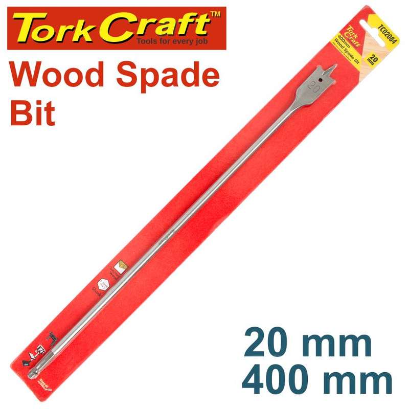 Tork Craft Spade Bit 20Mm X 400Mm - DEFAULT TITLE