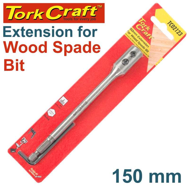 Tork Craft Extension 150Mm For Spade Bits - DEFAULT TITLE