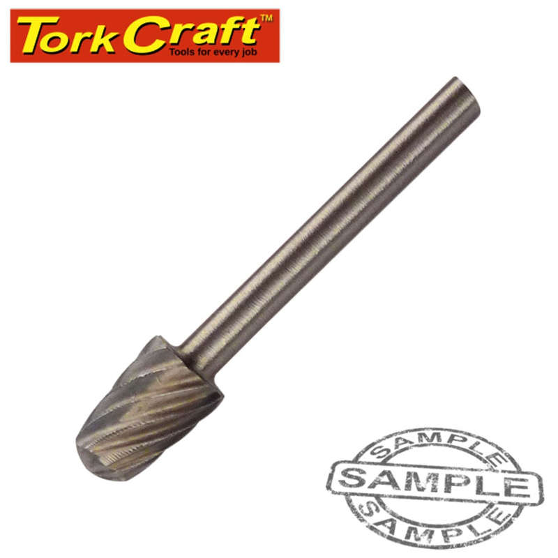 Tork Craft Mini H/Speed Cutter 6.4Mm Cone 3.2Mm Shank - DEFAULT TITLE