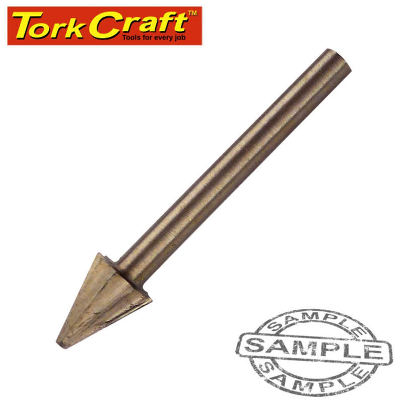 Tork Craft Mini H/Speed Cutter 6.4Mm Point 3.2Mm Shank - DEFAULT TITLE