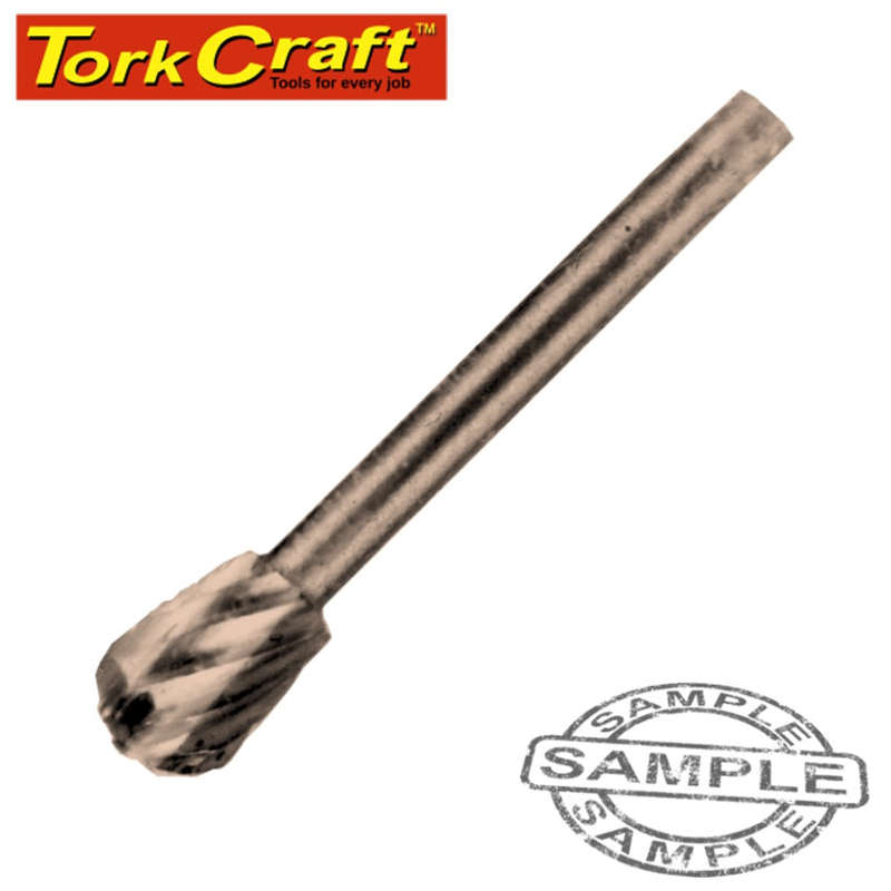 Tork Craft Mini H/Speed Cutter 6.4Mm Round Point 3.2Mm Shank - DEFAULT TITLE