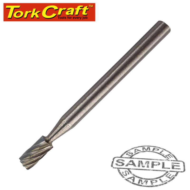 Tork Craft Mini H/Speed Cutter 3.2Mm Cyl 3.2Mm Shank - DEFAULT TITLE