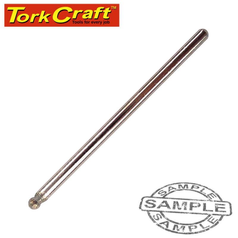 Tork Craft Mini Diamond Point 2.0Mm Ball 2.4Mm Shank - DEFAULT TITLE