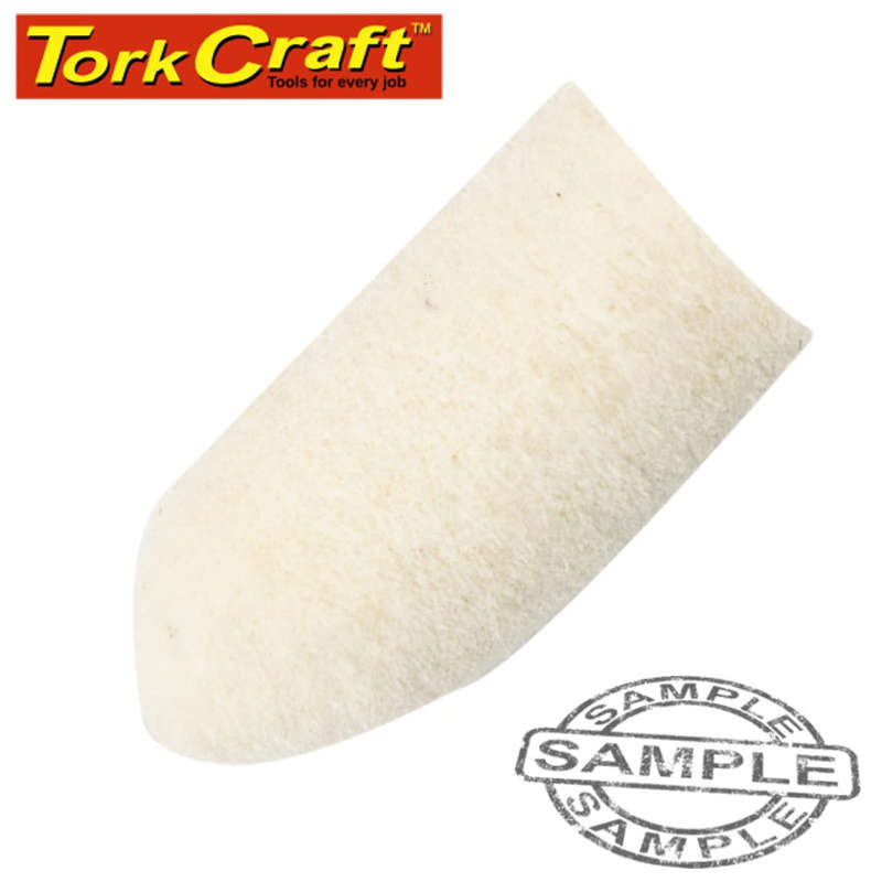 Tork Craft Mini Felt Polishing Point 9.5Mm X 20Mm Bullet -