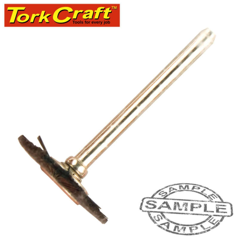 Tork Craft Mini Nylon Bristle Brush 19.1Mm Wheel 3.2Mm Shank -