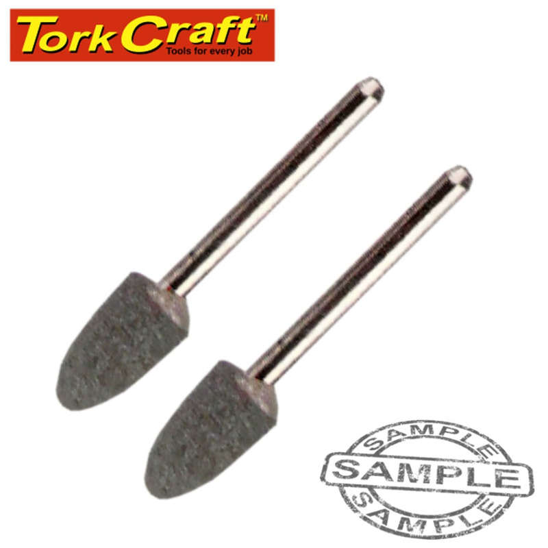 Tork Craft Mini Grinding Stone 7.1Mm Round Point 3.2Mm Shank - DEFAULT TITLE