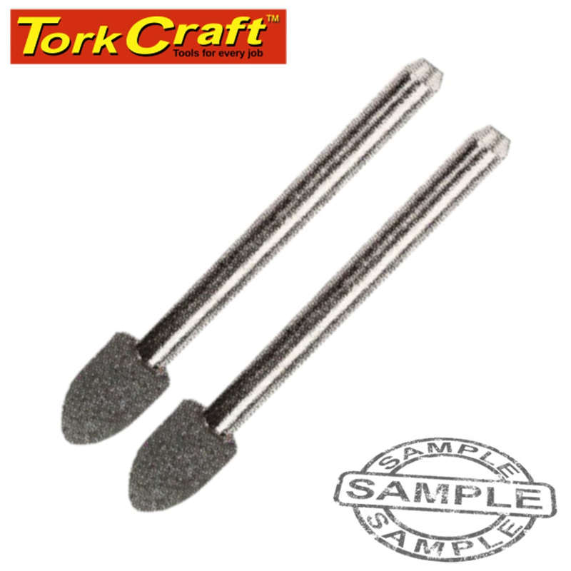 Tork Craft Mini Grinding Stone 3.2Mm Cone 3.2Mm Shank