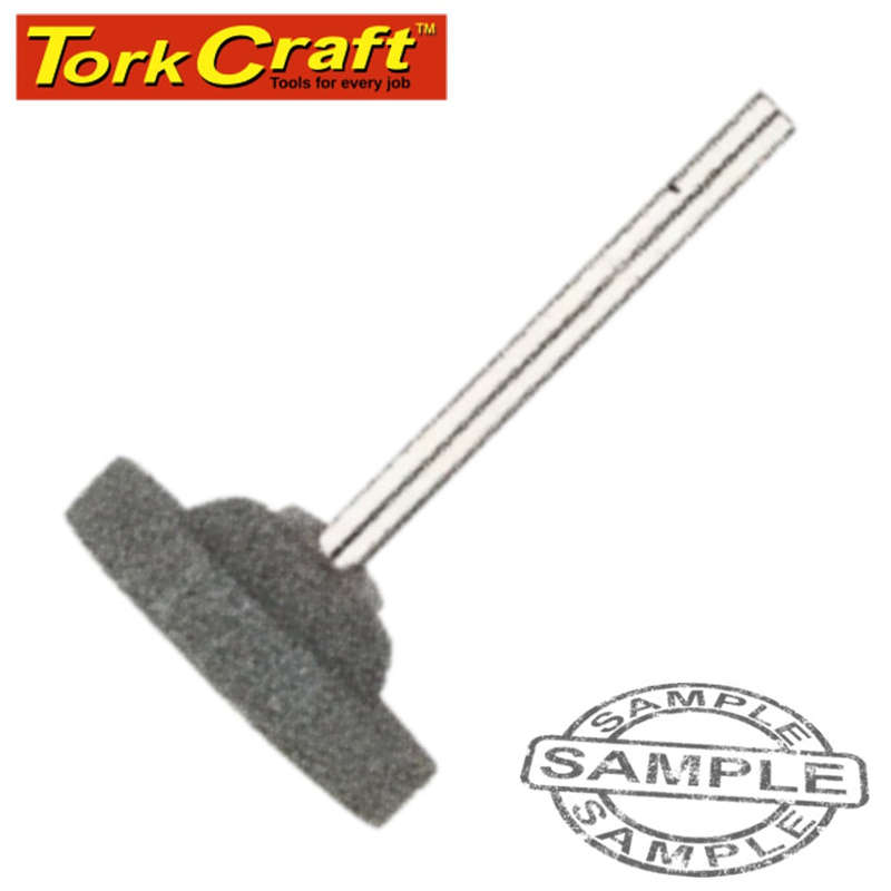 Tork Craft Mini Grinding Stone 19.8Mm Wheel 3.2Mm Shank - DEFAULT TITLE