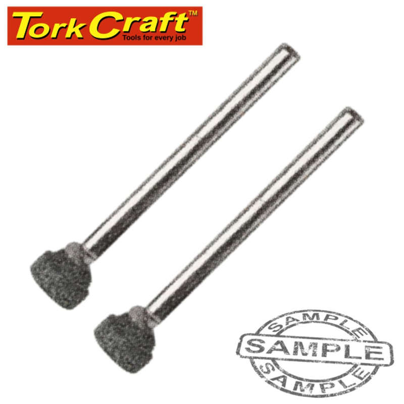 Tork Craft Mini Grinding Stone 10.3Mm Wheel 3.2Mm Shank - DEFAULT TITLE