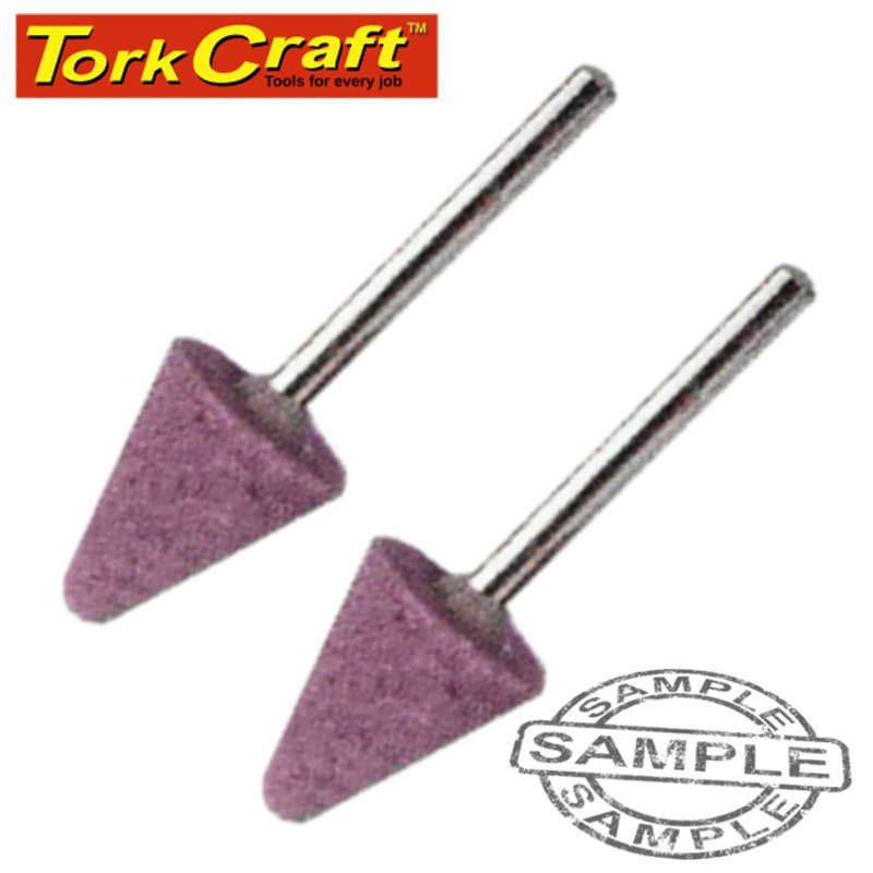 Tork Craft Mini Grinding Stone 15.9Mm Cone 3.2Mm Shank - DEFAULT TITLE