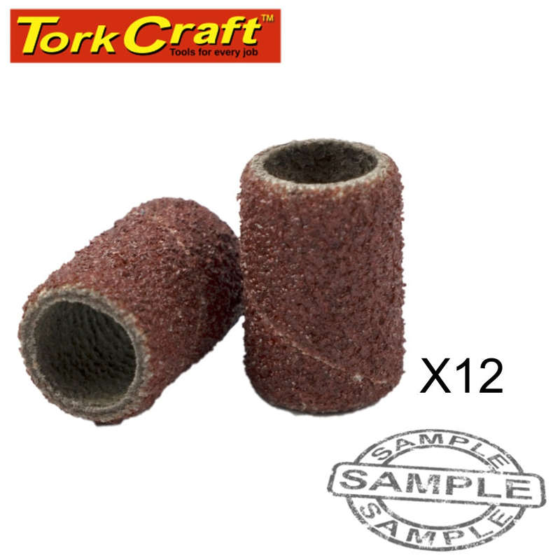 Tork Craft Mini Sanding Sleeve 6.4Mm 120G 12Pc - DEFAULT TITLE