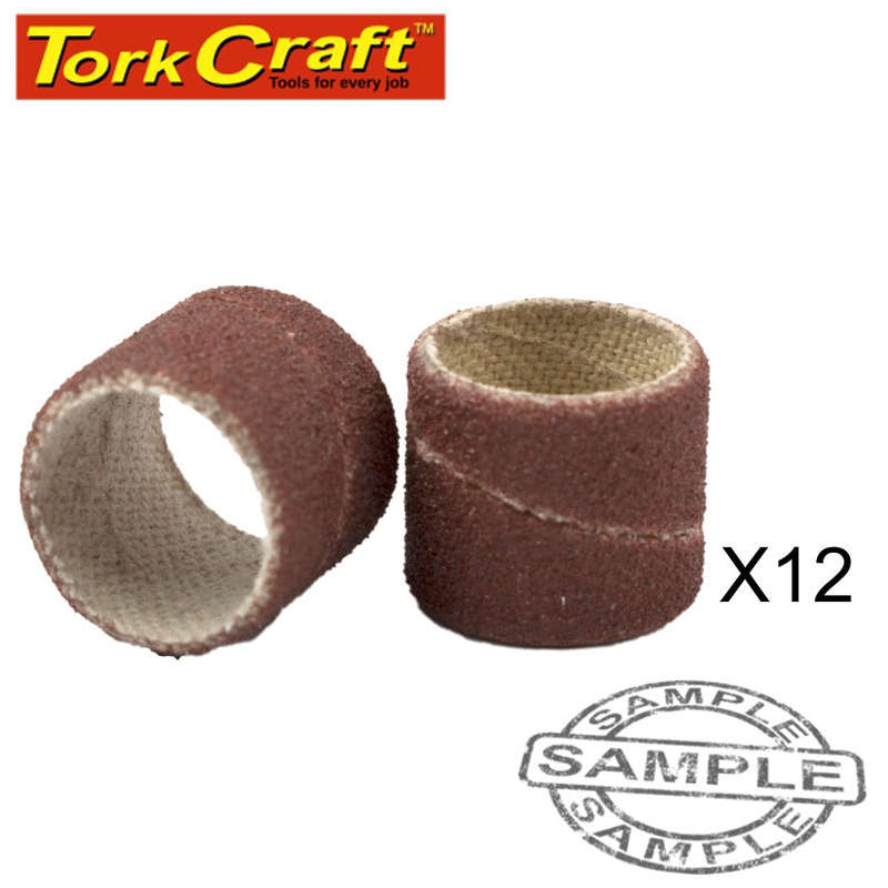 Tork Craft Mini Sanding Sleeve 12.7Mm 120G 12Pc -