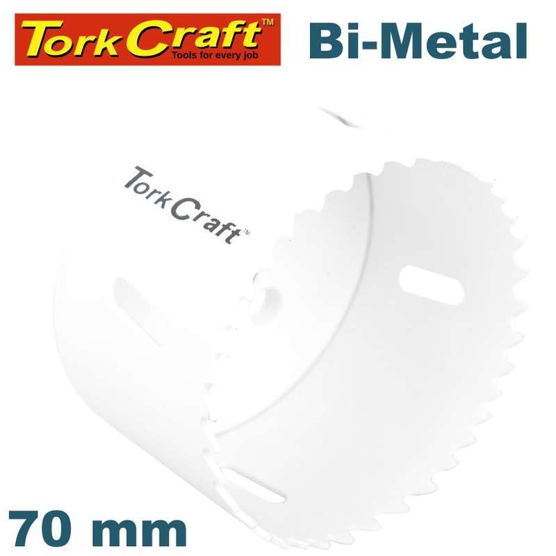 Tork Craft Hole Saw Bi-Metal 70Mm - DEFAULT TITLE
