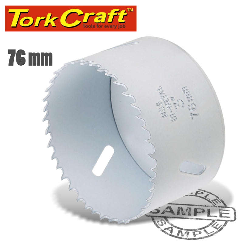 Tork Craft Hole Saw Bi-Metal 76Mm - DEFAULT TITLE