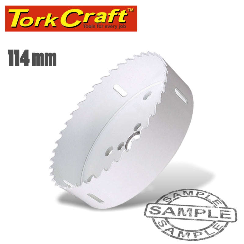 Tork Craft Hole Saw Bi-Metal 114Mm - DEFAULT TITLE
