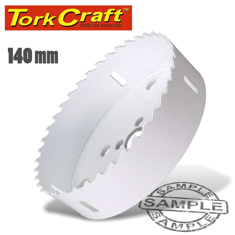 Tork Craft Hole Saw Bi-Metal 140Mm - DEFAULT TITLE