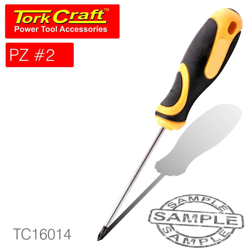 Tork Craft Screwdriver Pozi #2 X 100Mm - DEFAULT TITLE