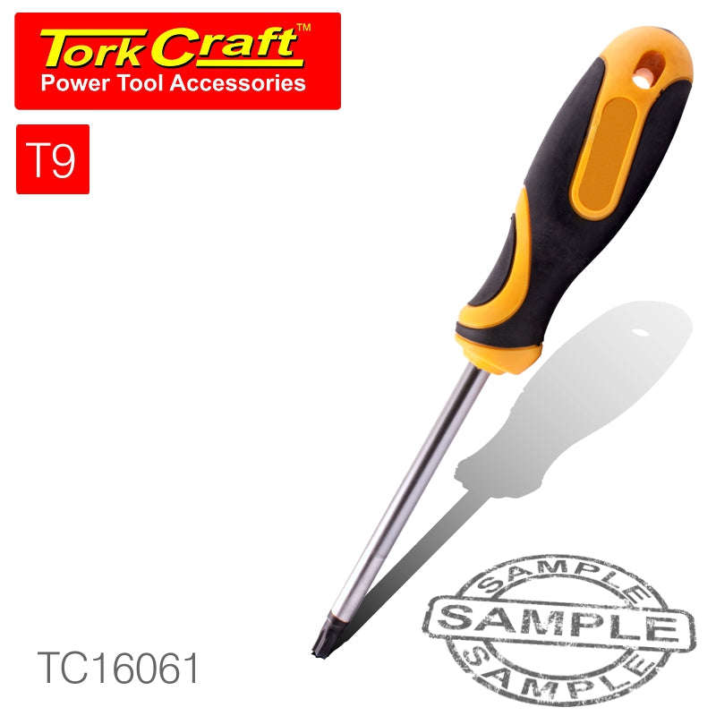 Tork Craft Screwdriver Torx Tamper Proof T9 4X75Mm - DEFAULT TITLE