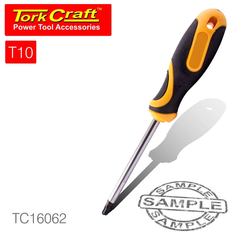 Tork Craft Screwdriver Torx Tamper Proof T10 5X100Mm - DEFAULT TITLE