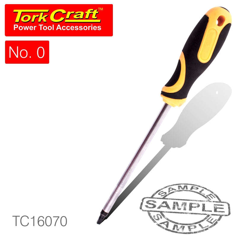 Tork Craft Screwdriver Square  #0X75Mm - DEFAULT TITLE