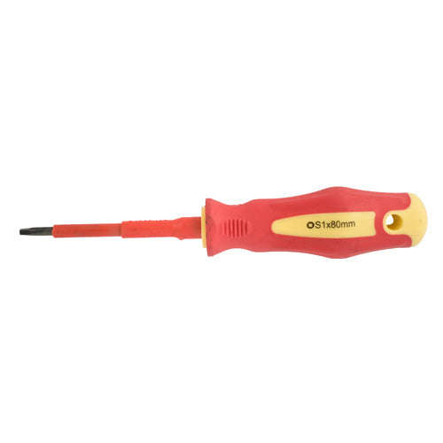 Tork Craft Screwdriver Insulated Square No 1X80Mm - DEFAULT TITLE