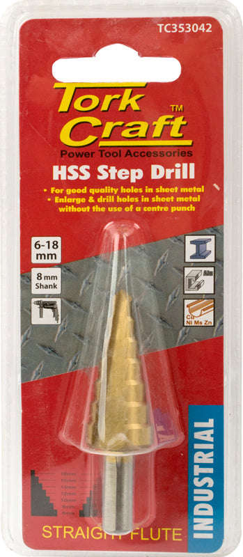 Special - Tork Craft Drill 6-18Mm X 2Mm - DEFAULT TITLE