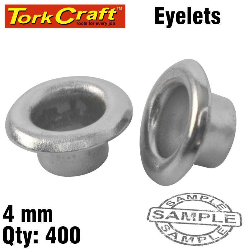 Tork Craft Spare Eyelets 4Mm X 400Pc For Tc4300 - DEFAULT TITLE