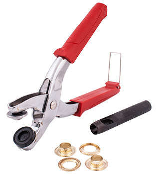 Tork Craft Grommet Setting Tool Kit Comes With 10 Pcs Eyelets 12Mm