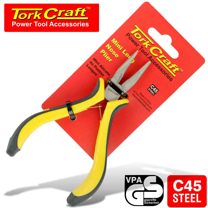 Tork Craft Plier Mini Long Nose 120Mm - DEFAULT TITLE