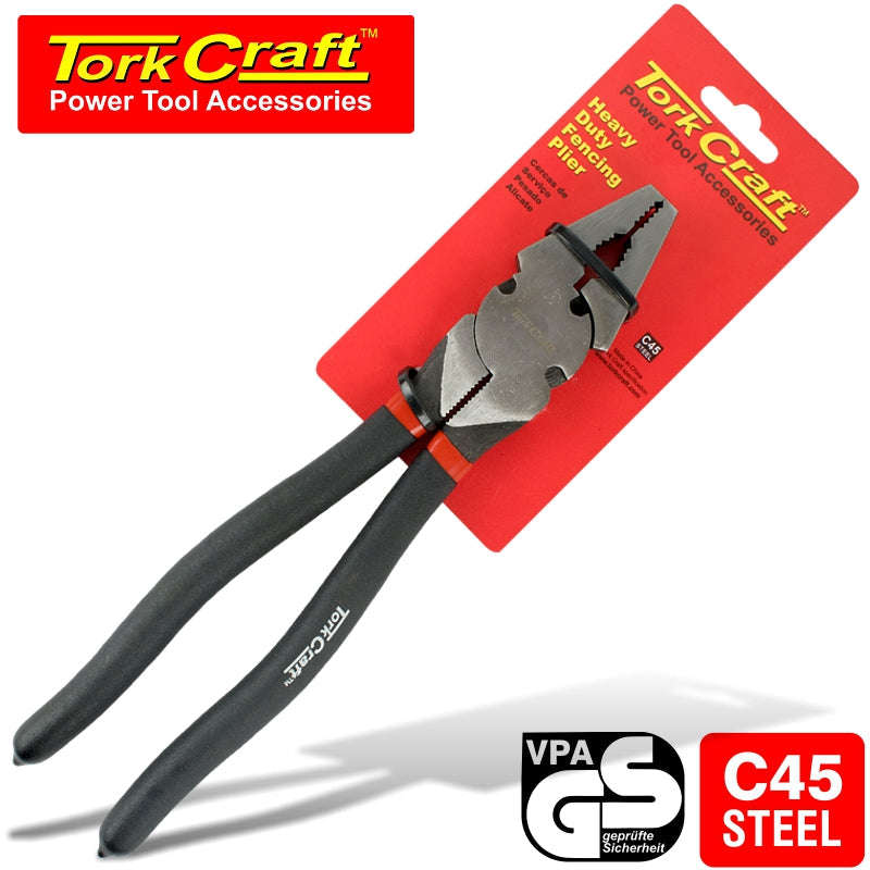 Tork Craft Plier Fencing Heavy Duty 254Mm - DEFAULT TITLE