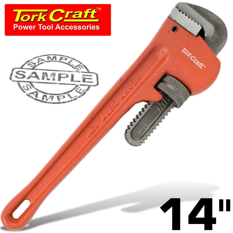Tork Craft Pipe Wrench Heavy Duty 350Mm - DEFAULT TITLE