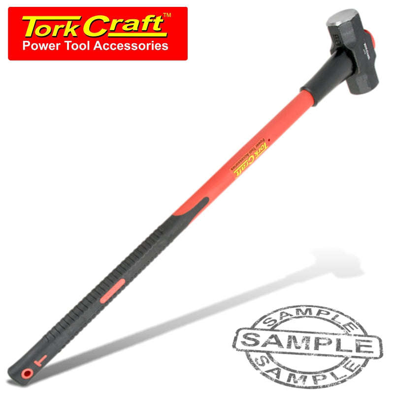 Tork Craft Hammer Sledge 3.6Kg (8Lb) Fibreglass Handle 900Mm - DEFAULT TITLE