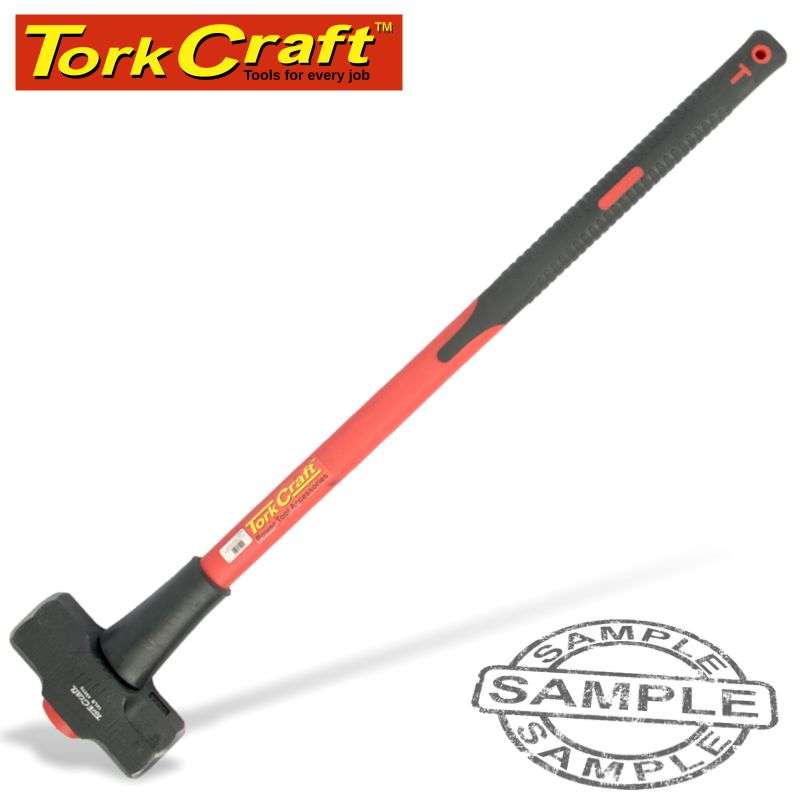 Tork Craft Hammer Sledge 4.5Kg (10Lb) Fibreglass Handle 900Mm - DEFAULT TITLE