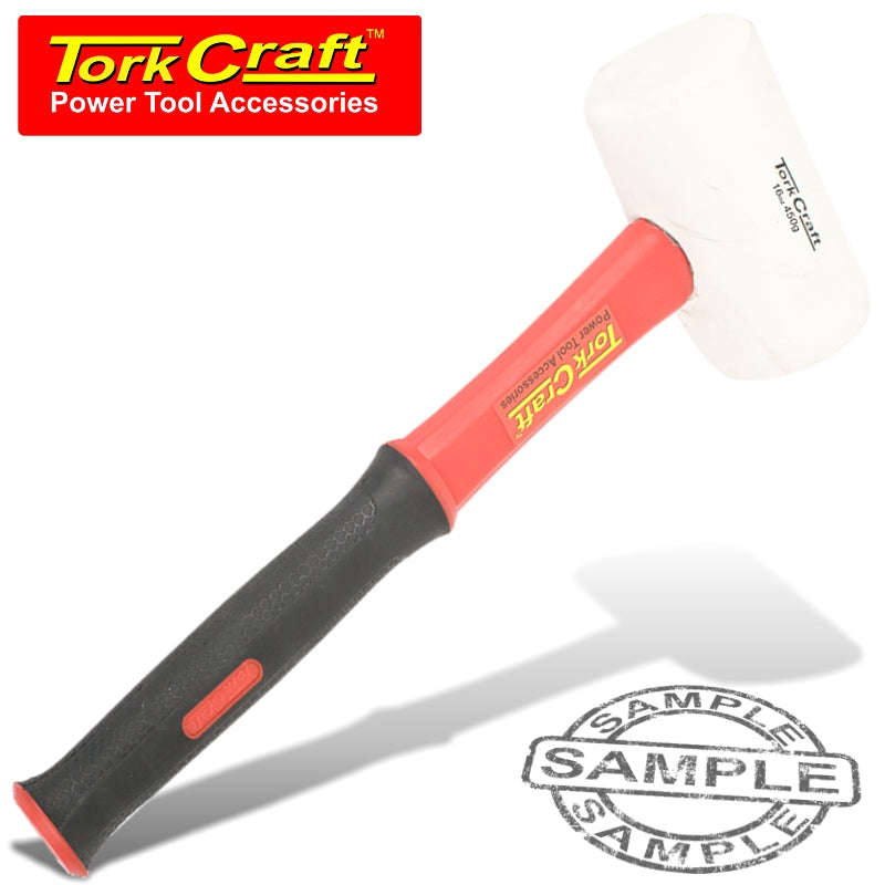 Tork Craft Hammer Rubber Mallet 450G (16Oz) Fibreglass Handle - DEFAULT TITLE