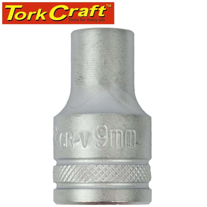 Tork Craft Socket 9Mm X 21.8Mm 1/2' Drive Crv 12 Point