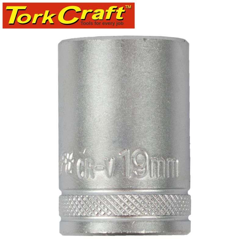 Tork Craft Socket 19Mm X 25.8Mm 1/2' Drive Crv 12 Point