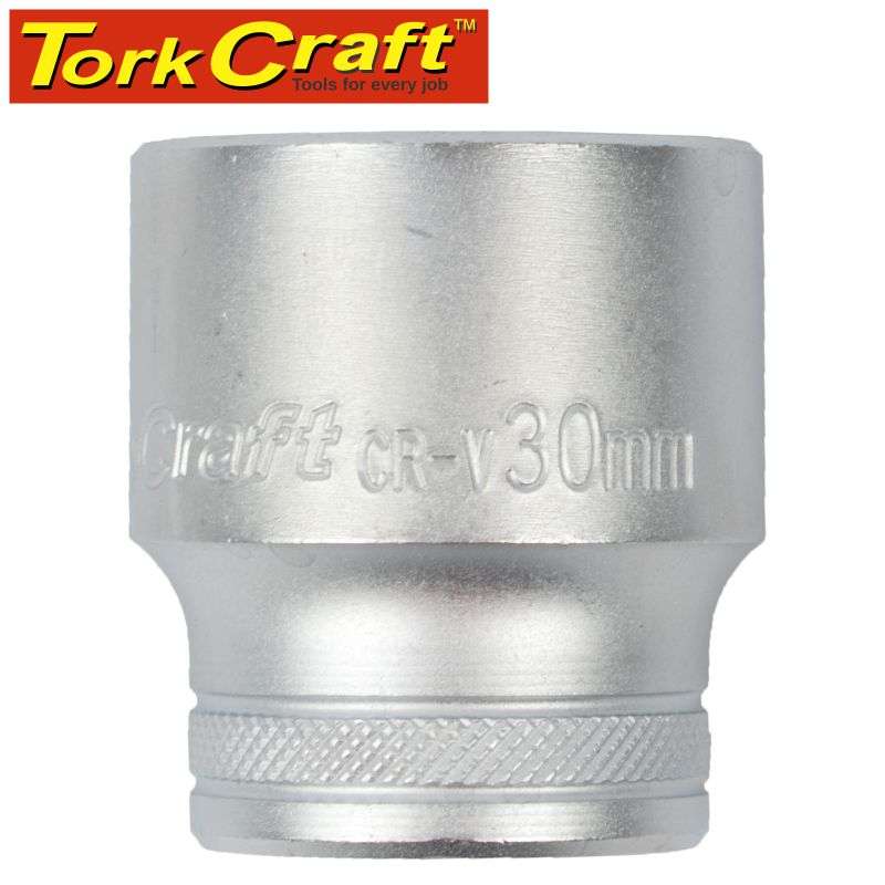 Tork Craft Socket 30Mm X 39.8Mm 1/2' Drive Crv 12 Point