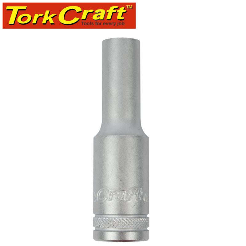 Tork Craft Socket 9Mm 1/2' Dr Deep Socket Crv 12 Point
