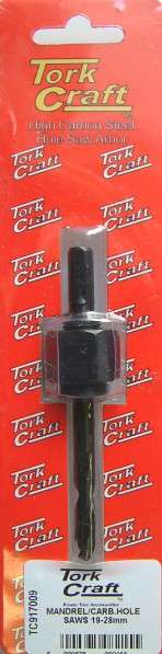 Tork Craft Mandrel For Carbon Steel Hole Saws19 - 28Mm -