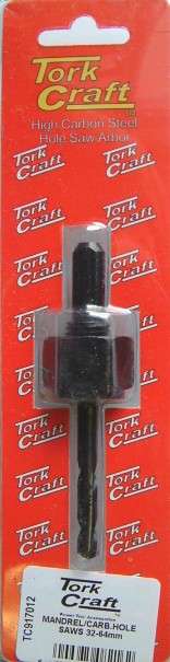 Tork Craft Mandrel For Carbon Steel Hole Saws 32 - 86Mm - DEFAULT TITLE