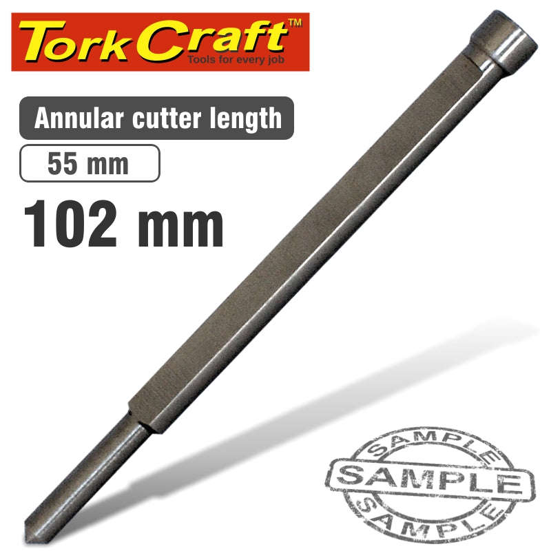 Tork Craft Pilot Pin 6.3 X 102Mm For Broach Cutters 55Mm - DEFAULT TITLE